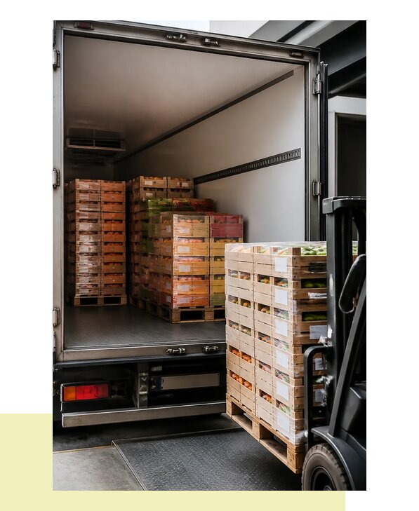 Перевозка сельхозпродукции на паллетах с доставкой в Бугульму