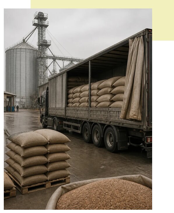 Перевозка гречихи автотранспортом в Бугульму по цене от 5054 р. | Агросервис-Бгл