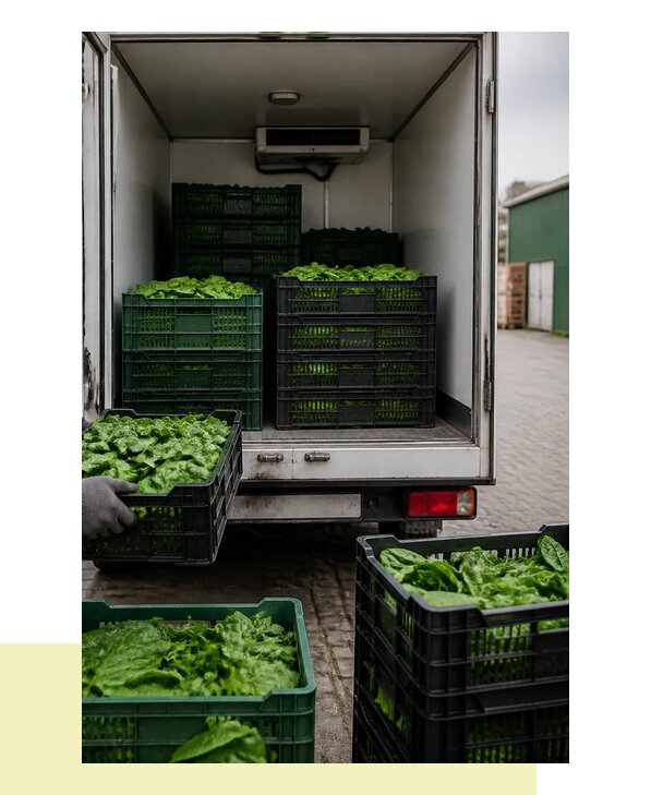 Перевозка шпината в Бугульму с сохранением свежести продукции